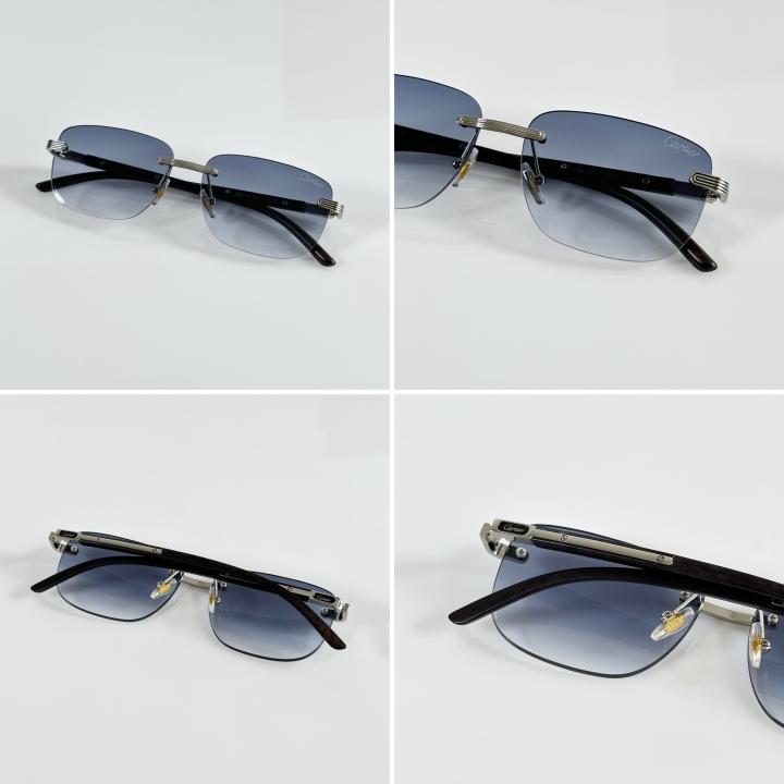 Cartier 3193 Silver Blue