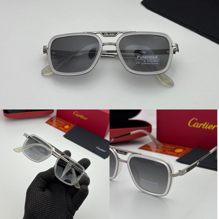 Cartier 3804 transparent black shaded