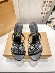 Christian Louboutin Tatoosh Spikes Heels For Women With Original Box And Carry Bag
