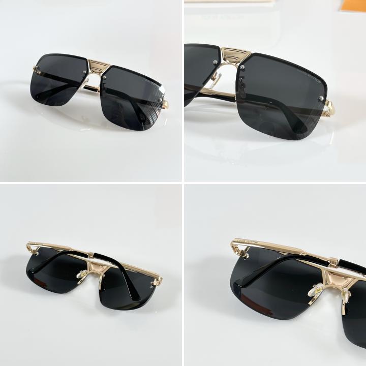 Louis Vuitton 0215 Gold Black
