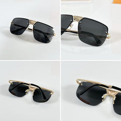 Louis Vuitton 0215 Gold Black