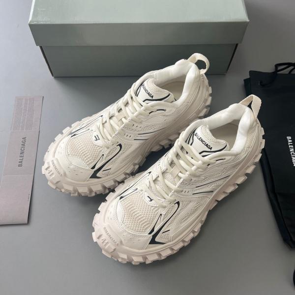 Balenciaga Defender Bouncer Sneakers in white