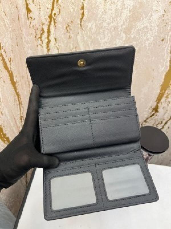 CHANEL PREMIUM LONG WALLET WITH OG BOX 2051 BLACK