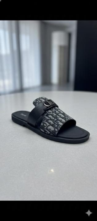 Dior Oblique Jacquard Sandal Black