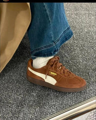 Puma Palermo Vintage Caramel Latte Brown