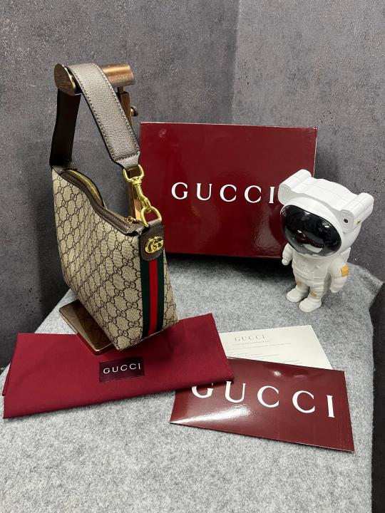 Gucci Ophidia GG Shoulder Bag With OG Red Box 795170