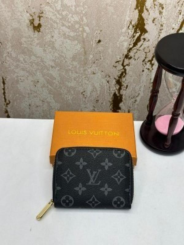 LOUIS VUITTON PREMIUM WALLET WITH BOX 88001 (BLACK MONO)