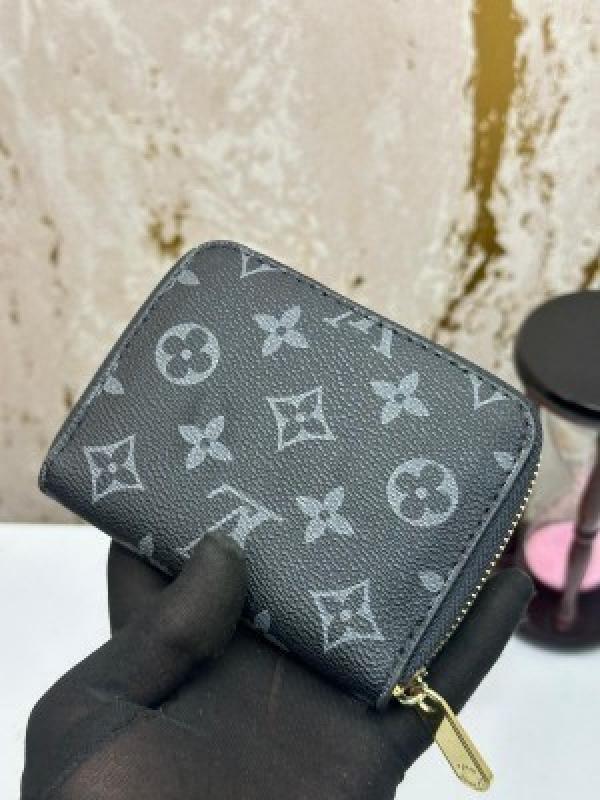 LOUIS VUITTON PREMIUM WALLET WITH BOX 88001 (BLACK MONO)