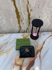Gucci Premium Wallet With Box And Dust Bag (Black-Aaad68)