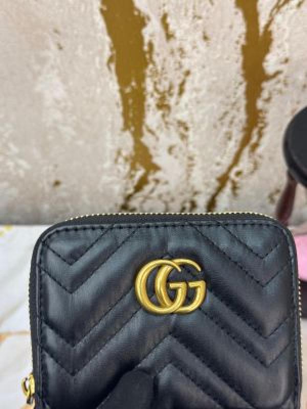 Gucci Premium Wallet With Box And Dust Bag (Black-Aaad68)