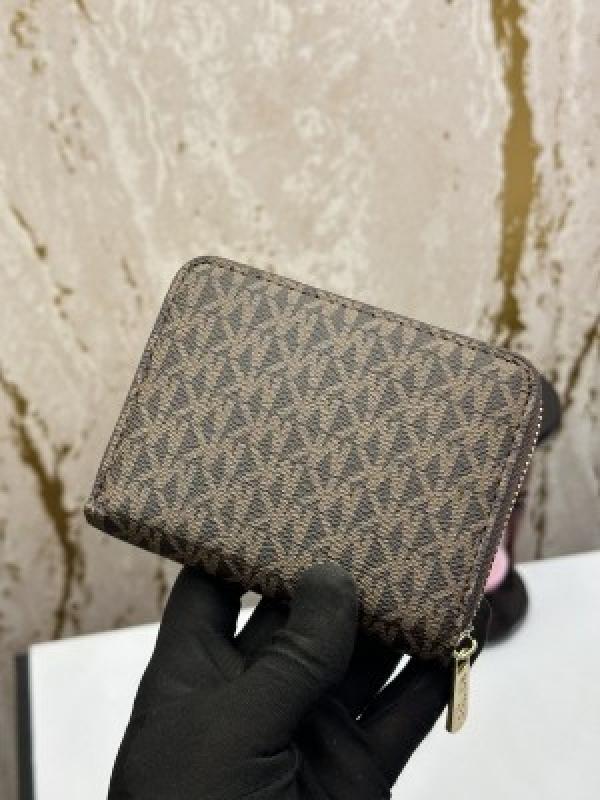MICHAEL KORS PREMIUM LADIES WALLET WITH OG BOX (60067-COFFEE)