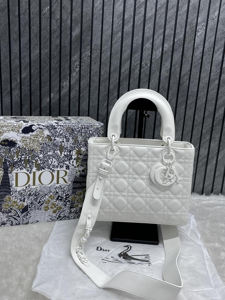 Dior Lady Matte Large Handbag With OriginalBox DustCover