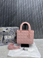 Dior Lady Matte Large Handbag With OriginalBox DustCover