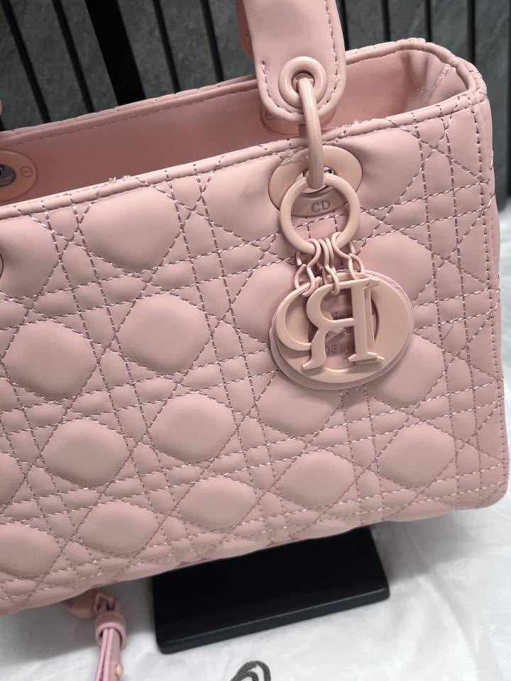 Dior Lady Matte Large Handbag With OriginalBox DustCover