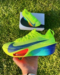 Alphafly 3 prototype running green shoes