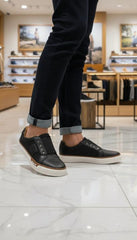 TIMBERLAND BLACK SLIP ON SNEAKER 2025