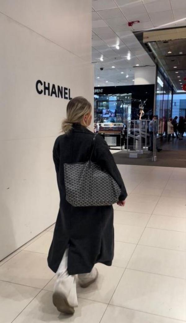 Goyard Saint Louis PM Tote Bag Black With A Detachable Pouch With Dust Cover