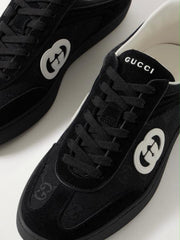 Gucci G75 Black Suede
