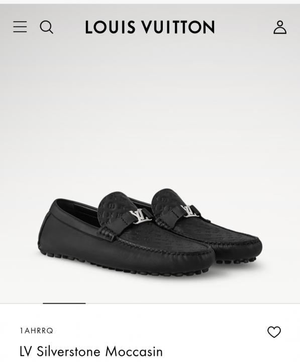 Louis Vuitton Silverstone Moccasin