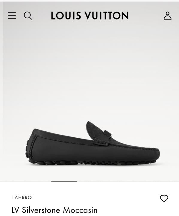Louis Vuitton Silverstone Moccasin