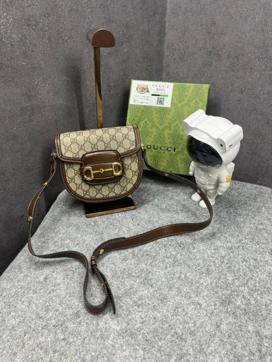 Gucci Horse Bit 1995 Rounded Bag With OG Box Dust Bag 8563