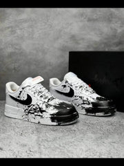 Nike Airforce 1 Black paint custom