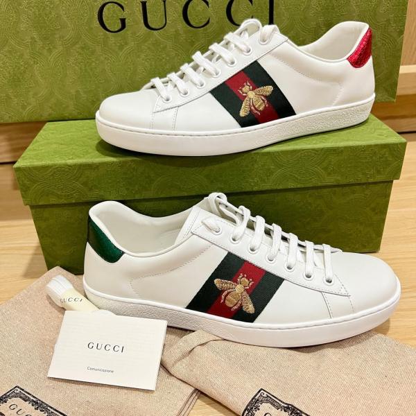 WMN Gucci Ace Embroidered Bee
