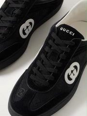 Gucci G75 Black Suede
