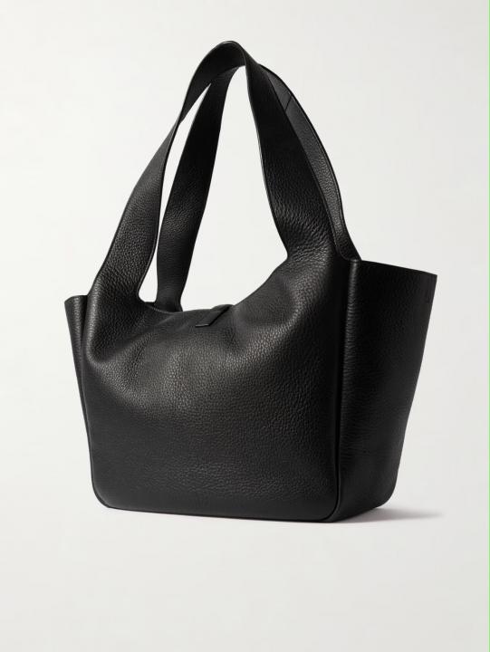 Ysl Saint Laurent Le 57 Bea Textured leather Tote With Dust Cover