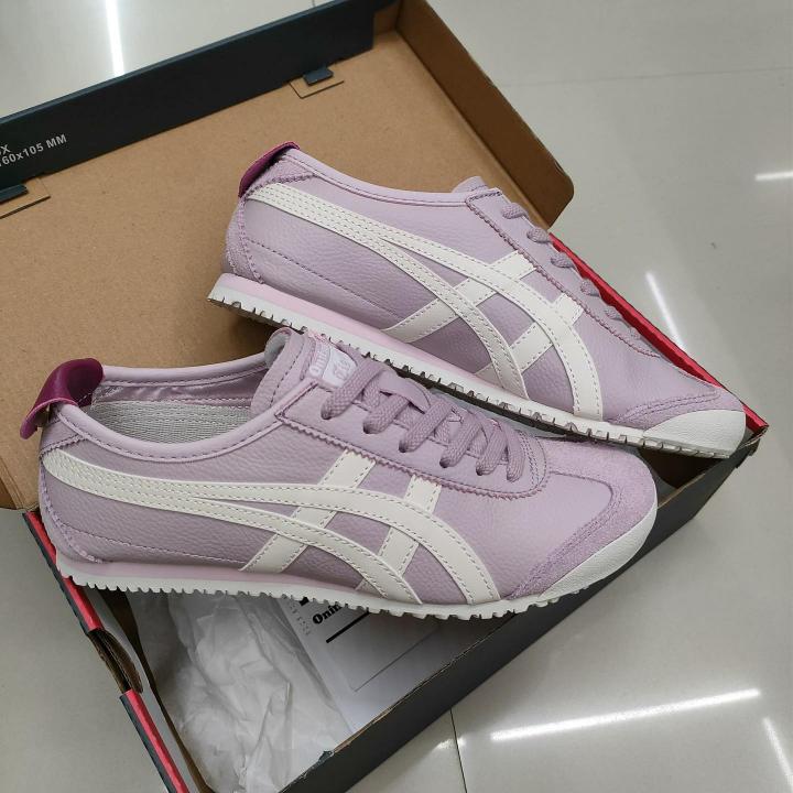 Onitsuka Tiger Mexico 66 Shoes Mauve White