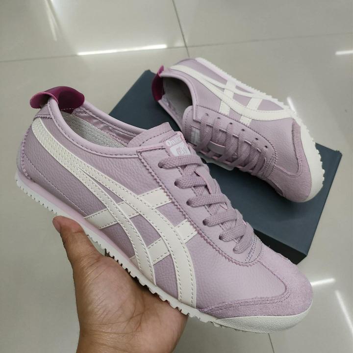 Onitsuka Tiger Mexico 66 Shoes Mauve White