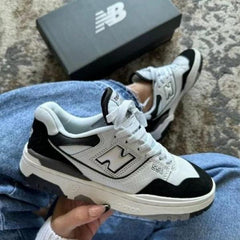 New Balance 550 White Black Rain Cloud