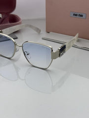 Miu miu 23501 silver blue