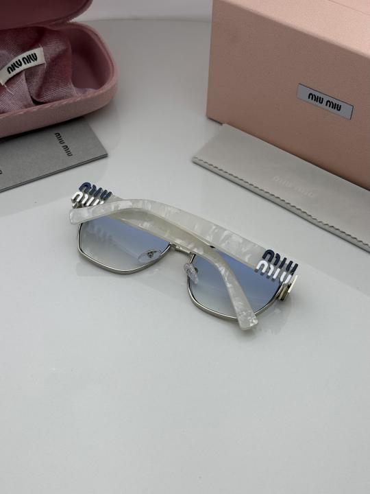 Miu miu 23501 silver blue