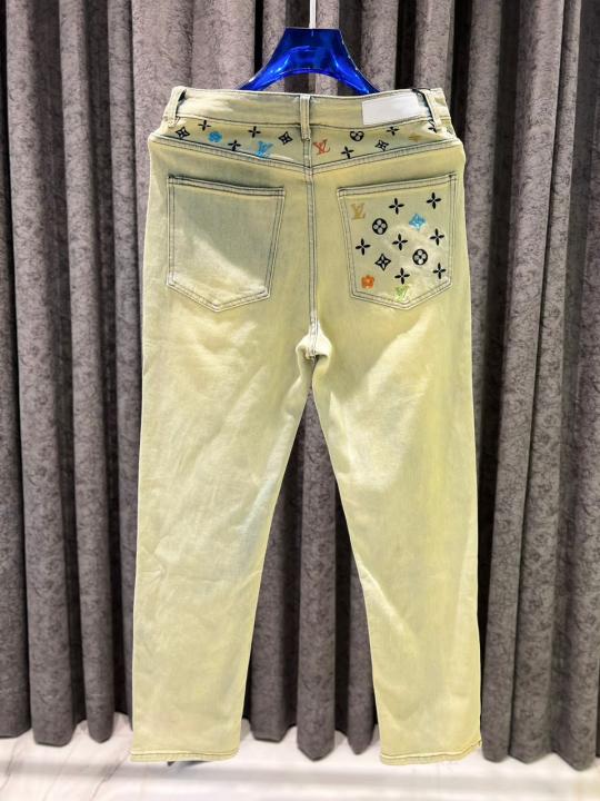 Louis Vuitton IMPORTED STORE ARTICLE STATE WHEAT JEANS