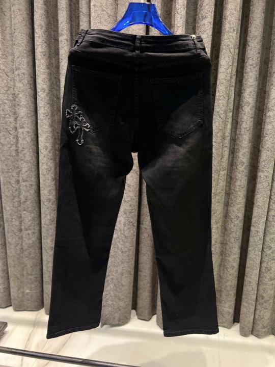 CHROME HEARTS IMPORTED STORE ARTICLE STATE WHEAT JEANS