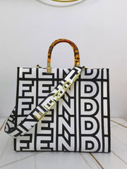 Fendi Roma Monogram Sunshine Shopper With Dust Cover