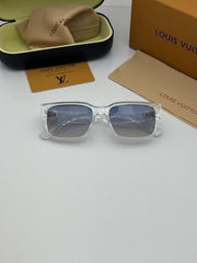 Louis  Vuitton 7079 transparent blue shaded