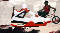 Nike Air Jordan Retro 4 Nigel Sylvester Sail Cinnabar 193