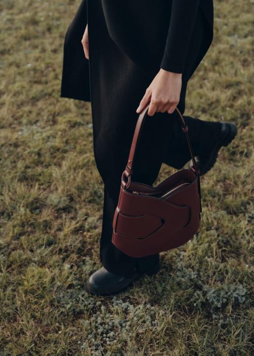 Polene Nodde Hobo Shoulder Bag With Original Box Packing