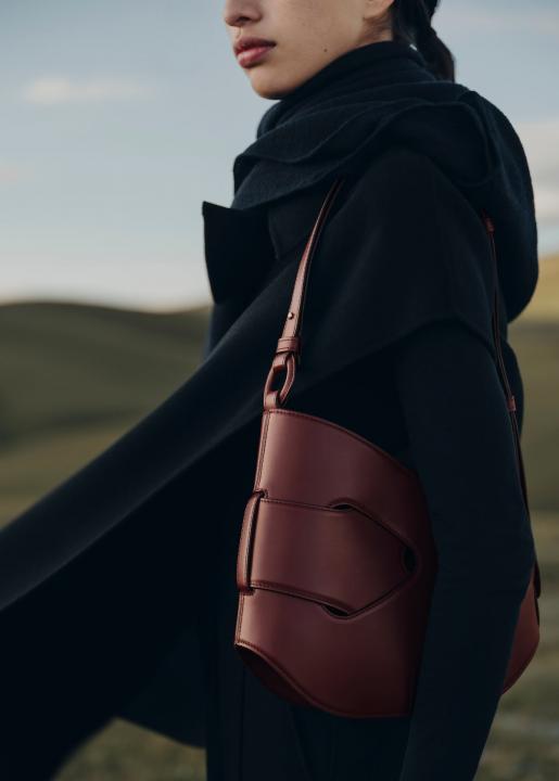 Polene Nodde Hobo Shoulder Bag With Original Box Packing