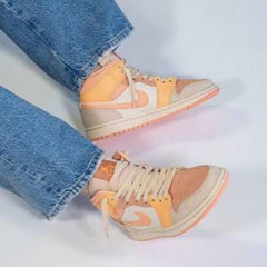 Nike Jordan 1 Mid Apricot Orange Women