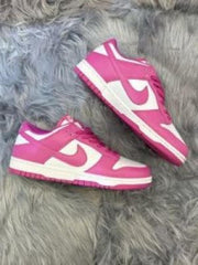 NIKE SB DUNK LOW GS ACTIVE FUCHSIA WHITE