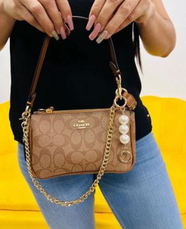 Coach Nolita Classy Flowe Patch Sling Bag With box 5806
