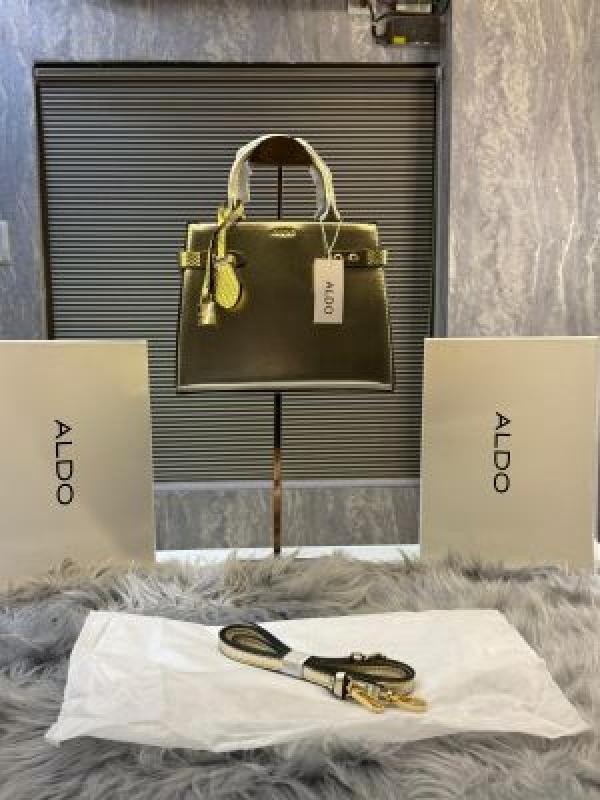 Aldo Lisbon Womens White Satchel with box 5773