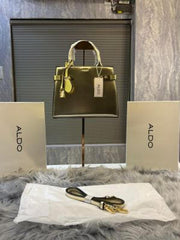 Aldo Lisbon Womens White Satchel with box 5773