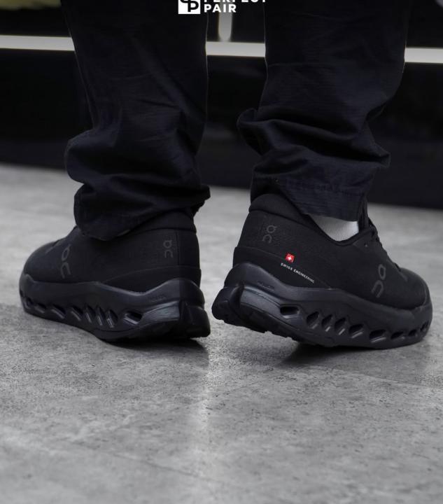 On CloudSurfer Trail 2 Waterproof All Black