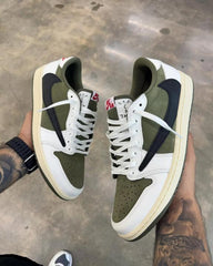 Nike Air Jordan 1 x Travis Scott Low Medium Olive
