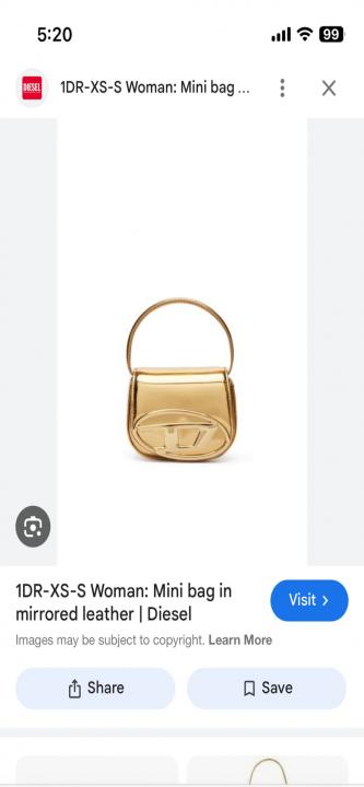 Diesel Mini 1DR Crossbody Bag With Original Box carry Bag