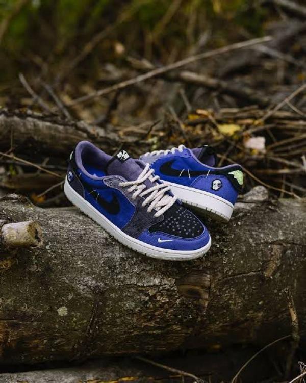Air jordan 1 low retro x zion williamson voodoo alternate